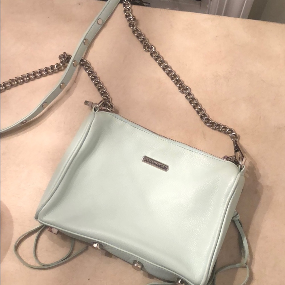 Rebecca Minkoff aqua blue bag